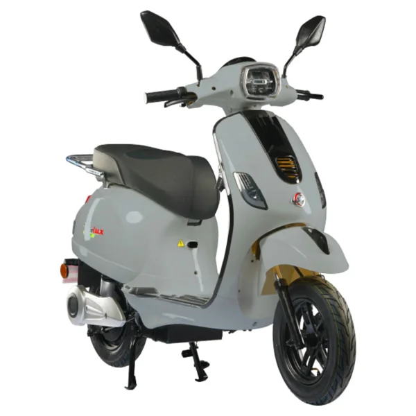 Motolux E-Vintage Elektrikli Scooter Motosiklet - Görsel 4