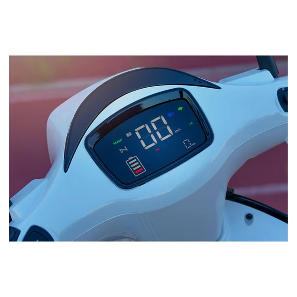 Motolux E-Vintage Elektrikli Scooter Motosiklet - Görsel 2