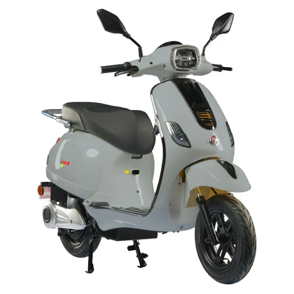 Motolux E-Vintage Elektrikli Scooter Motosiklet - Görsel 3