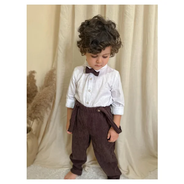 Miababy Papyonlu Fitilli Üçlü Takım - Görsel 10