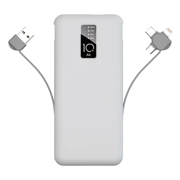 Zore Pw-05 Beyaz 10000 mAh Hızlı Şarj Powerbank