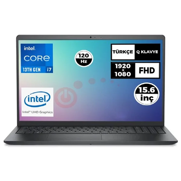 Dell Vostro 3530 N1601pvnb3530 İ7-1355u 8 GB 512 GB SSD Iris Xe Graphics 15.6" W11p Full HD Notebook - Görsel 8