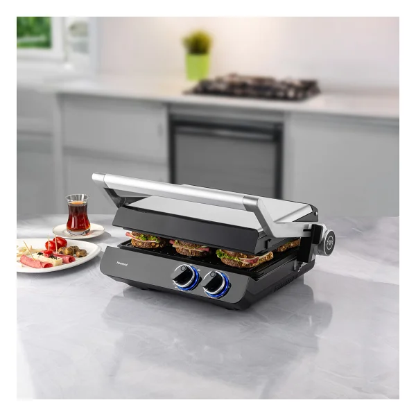Homend Grilliant 1342h 3in1 2000 W Izgara Ve Tost Makinesi - Görsel 9