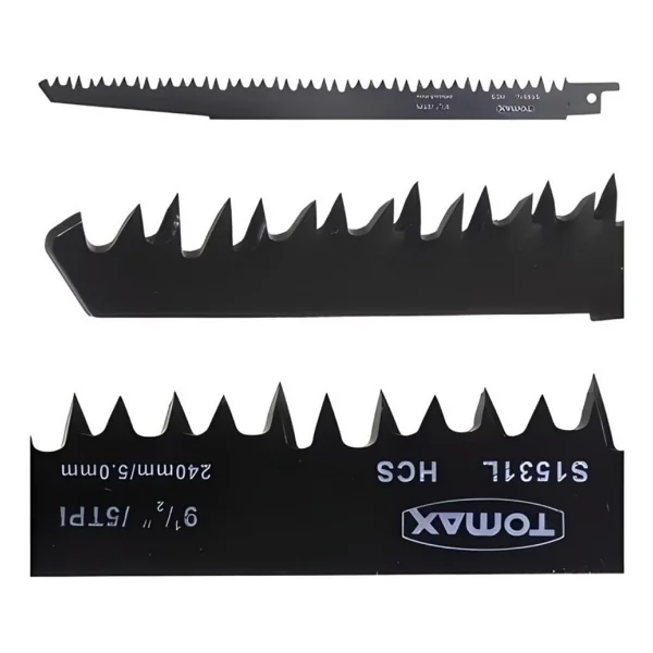 Tomax Tilki Kuyruğu Testere Bıçağı Ahşap 240 Mm - Görsel 3
