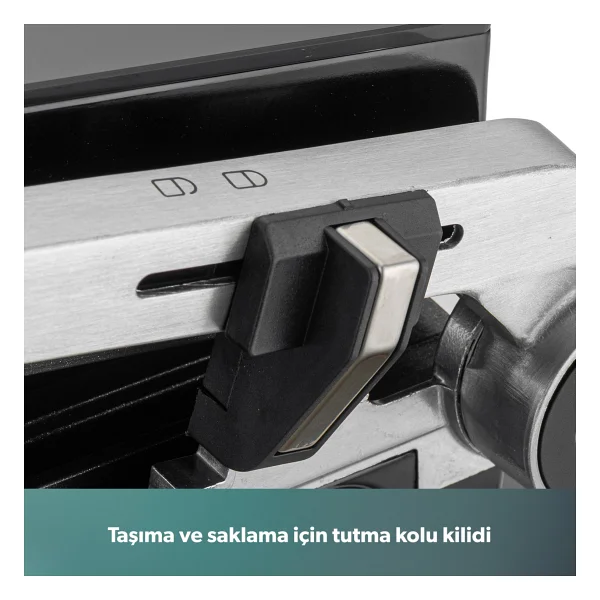 Homend Grilliant 1343H 2000 W Konuşan Tost Makinesi - Görsel 7