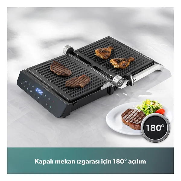 Homend Grilliant 1343H 2000 W Konuşan Tost Makinesi - Görsel 10