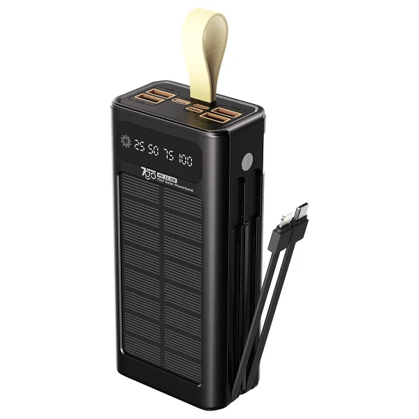 7go Gpw-09 Solar 30000mah Hızlı Şarj Powerbank - Görsel 2
