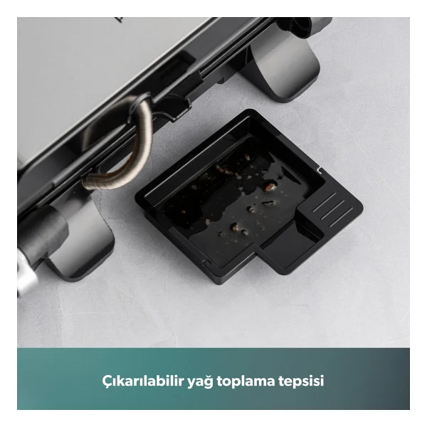 Homend Grillant 1356h 2000 W Inox Tost Makinesi - Görsel 7