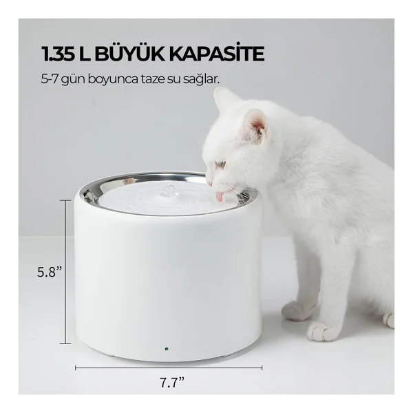 Petkit Eversweet 3 Pro Akıllı Kedi Su Pınarı - Görsel 4