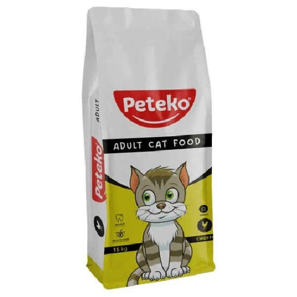 Peteko Tavuklu 15 Kg Yetişkin Kedi Maması - Görsel 5