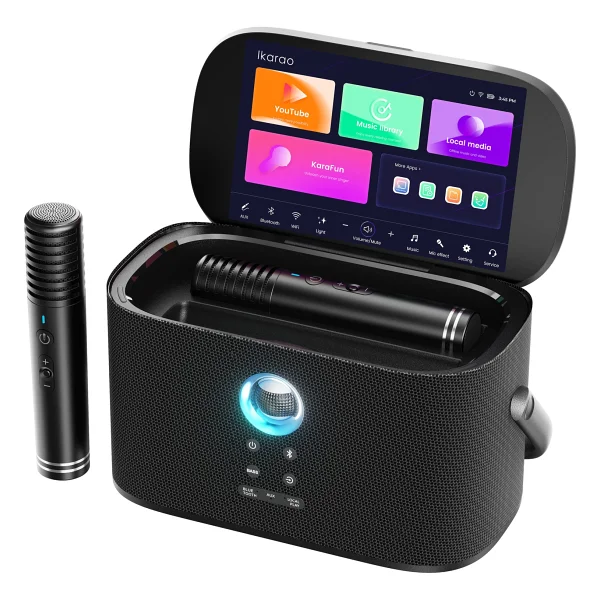 Ikarao Shell S2 Partybox RGB Bluetooth Hoparlör - Görsel 8