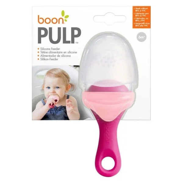 Boon Pulp Pembe Silikon Meyve Sebze Filesi - Görsel 4