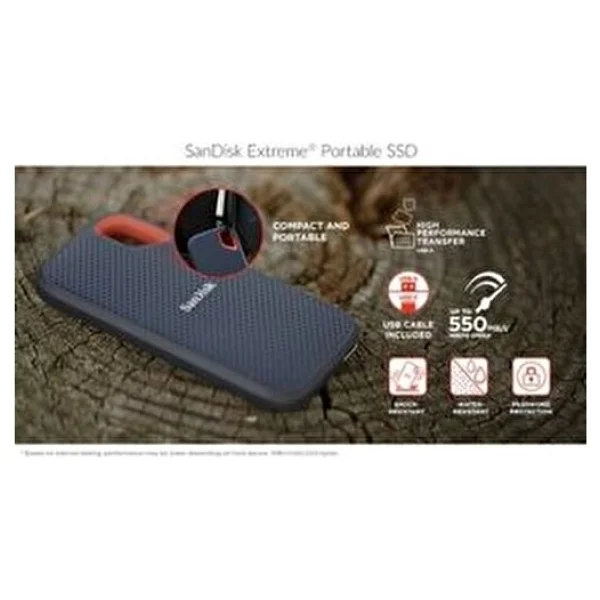 Sandisk Extreme Pro 1 TB Taşınabilir SSD 2000 MB/S Okuma 1000 MB/S Yazma Hızı USB C Bağlantı Tipi - Görsel 3