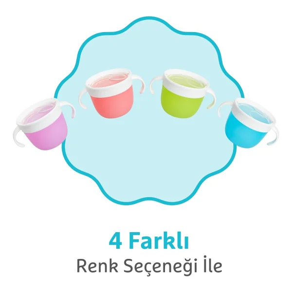 Munchkin Atıştırmalık Kabı Güvenli Kapatılabilir Kapaklı 266 Ml 12 Ay+ - Görsel 4