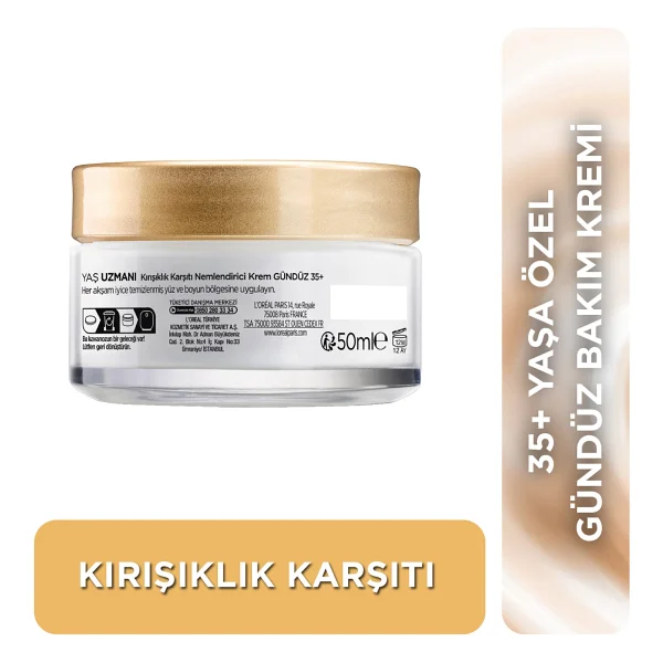 L'oreal Paris Yaş Uzmanı 35+ Collagen Kırışıklık Karşıtı 50 Ml Gündüz Kremi - Görsel 2