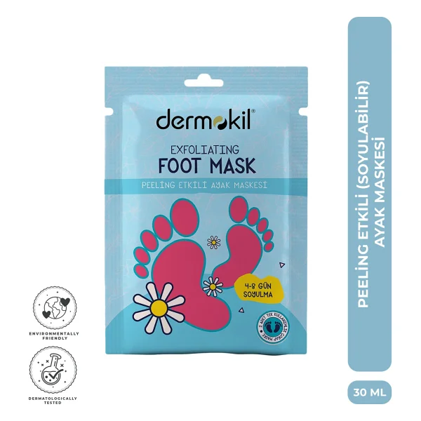 Dermokil Peeling Etkili Soyulabilir Ayak Maskesi 30 Ml - Görsel 6