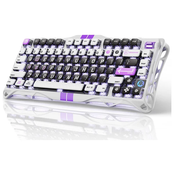 Gravastar Mercury V75 He Gri RGB %75 Tkl Magnetic Switch Kablolu Mekanik Oyuncu Klavyesi - Görsel 8