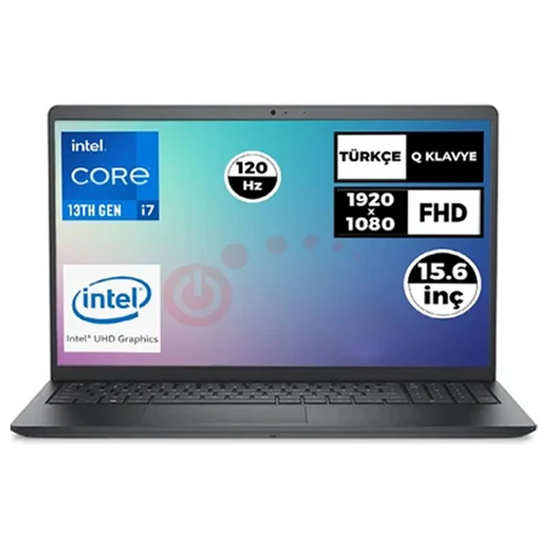 Dell Vostro 3530 N1601pvnb3530 İ7-1355u 16 GB 1 TB SSD Iris Xe Graphics 15.6" Free Dos Full HD Notebook - Görsel 8