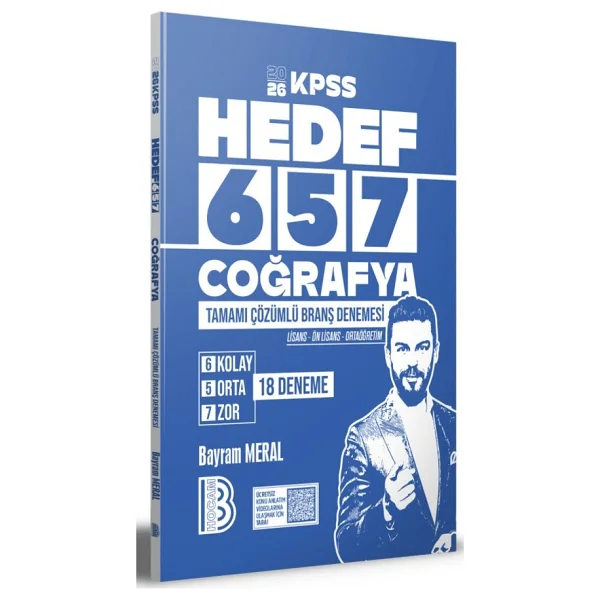 Benim Hocam Yayınları 2026 Kpss Coğrafya Tamamı Çözümlü 18 Deneme - Görsel 2