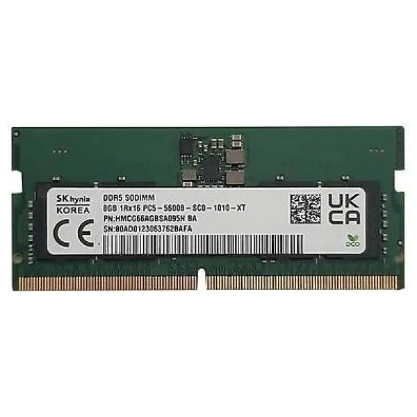 SK Hynix Sk Hynıx 32GB Ddr5 5600MHZ Notebook Ram HMCG88AGBSA092N