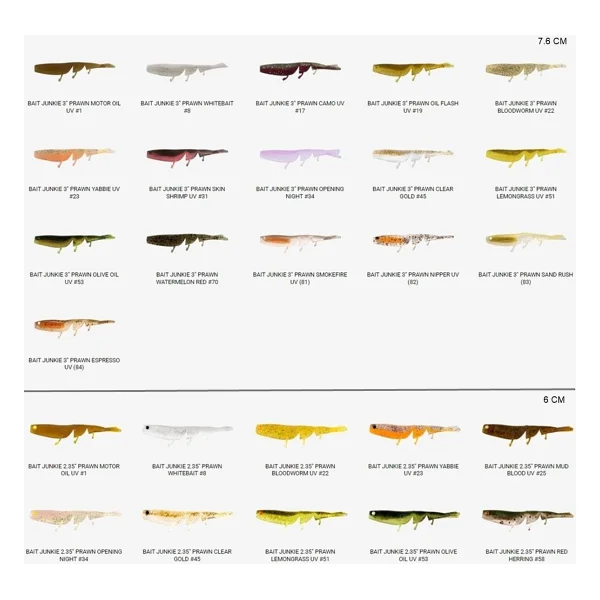 Daiwa Bait Junkie Prawn 7.6 Cm 6'lı Karides Silikon Yem - Görsel 6