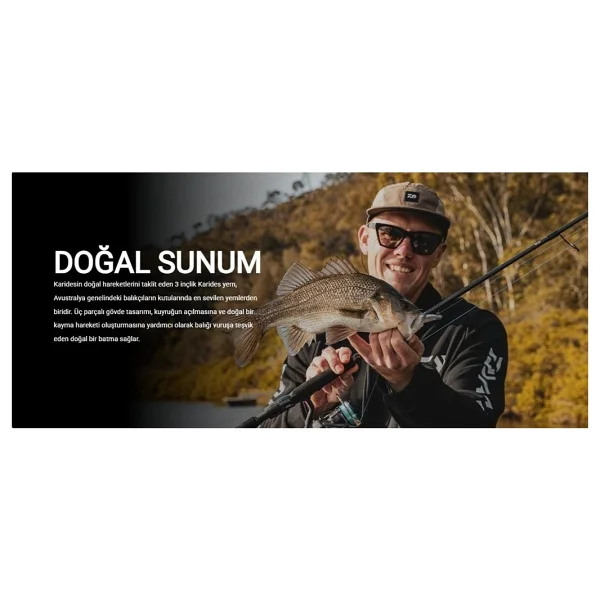 Daiwa Bait Junkie Prawn 7.6 Cm 6'lı Karides Silikon Yem - Görsel 5