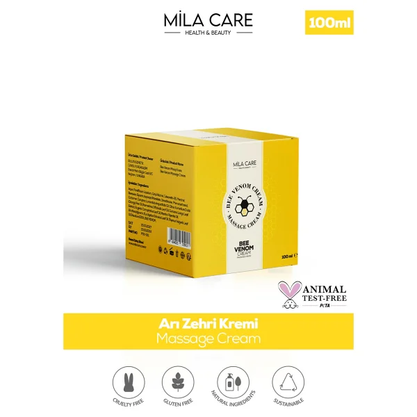 Mila Care Arı Zehri Kremi 100ml - Görsel 7