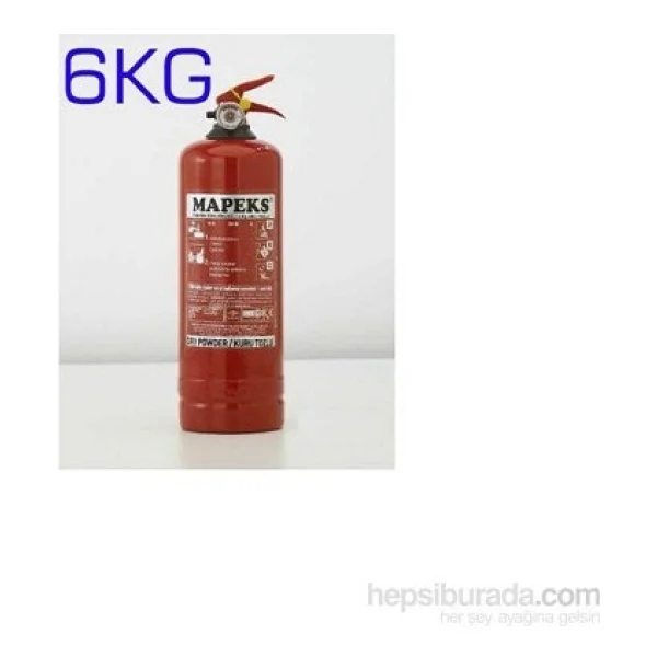 Mapeks Abc Tipi Kuru Kimyevi Tozlu 6 Kg Yangın Tüpü - Görsel 5