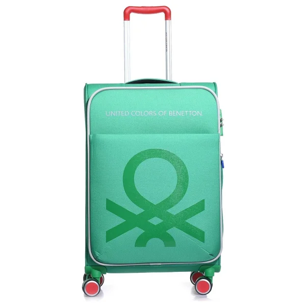Benetton Bnt2200 Ultra Light Kumaş Kabin + Orta + Büyük Boy 3'lü Valiz Seti - Görsel 2