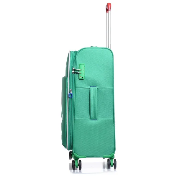 Benetton Bnt2200 Ultra Light Kumaş Kabin + Orta + Büyük Boy 3'lü Valiz Seti - Görsel 3