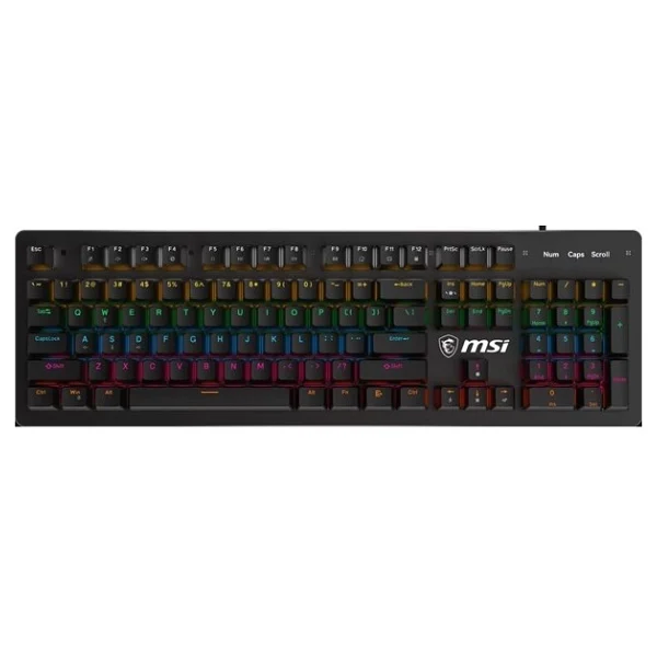 Msı Forge Gk300 RGB Red Switch Kablolu Mekanik Oyuncu Klavyesi - Görsel 9