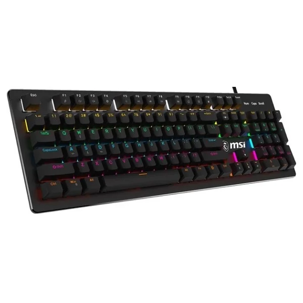 Msı Forge Gk300 RGB Red Switch Kablolu Mekanik Oyuncu Klavyesi - Görsel 2
