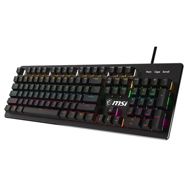 Msı Forge Gk300 RGB Red Switch Kablolu Mekanik Oyuncu Klavyesi - Görsel 3