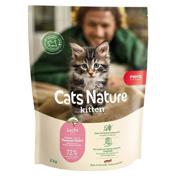 Mera Cats Nature Kitten Somonlu 2 Kg Yavru Kedi Maması - Görsel 2