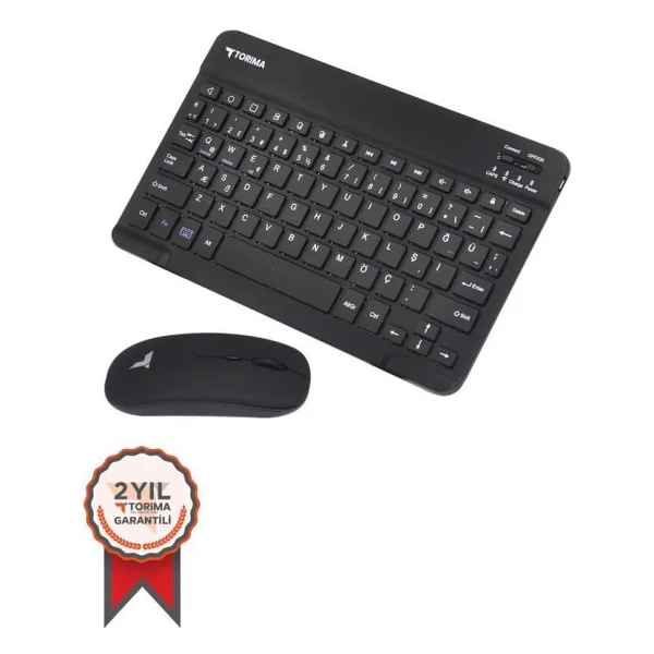 Torima Tmk-04 Siyah Tkl Kablosuz Klavye Mouse Seti - Görsel 5