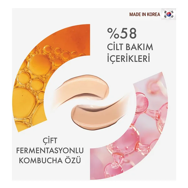 Pure Beauty Bb Krem 30 Ml Spf50 Pa++++ Tüm Cilt Tipleri İçin Canlandırıcı Etki Ve Kombucha İçeriği - Görsel 6