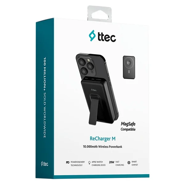Ttec Recharger M 2bb240s 10000 mAh Hızlı Şarj Magsafe Powerbank - Görsel 8