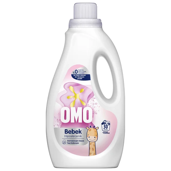 Omo Sıvı Bebek Deterjanı 1500 Ml 3 Adet - Görsel 2