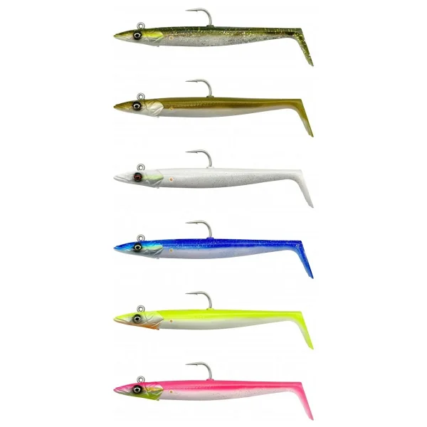 Savage Gear Sandeel V2 12 Cm 22 Gr Lemon Back 2+1 - Görsel 6