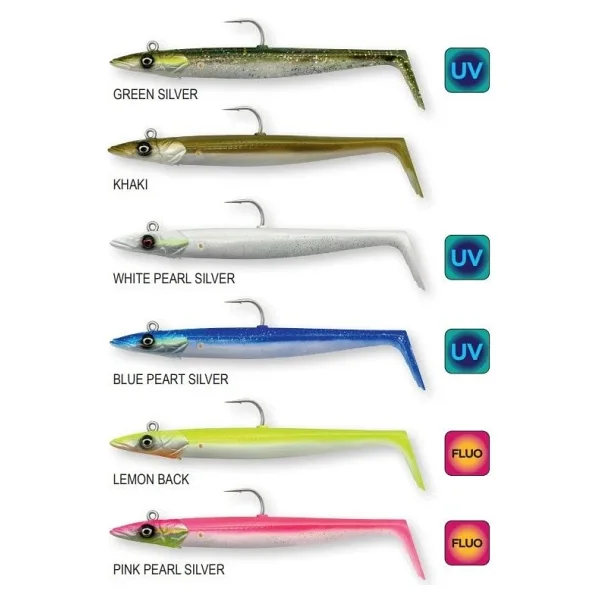 Savage Gear Sandeel V2 12 Cm 22 Gr Lemon Back 2+1 - Görsel 7