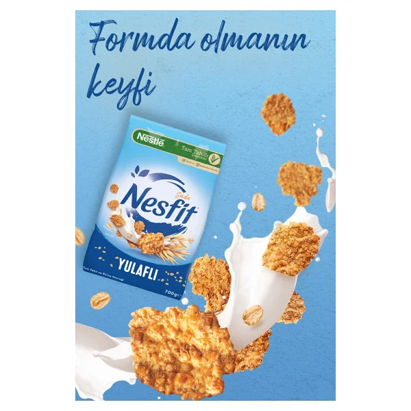 Nesfit 700 Gr Sade Kahvaltılık Gevrek - Görsel 4