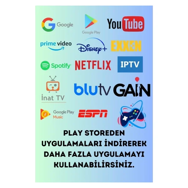 Torima TV Stick 4K Ultra HD Android TV Box - Görsel 10
