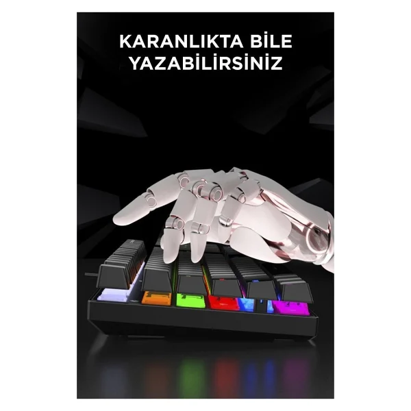 Torima Tk-05 RGB Kablolu Klavye - Görsel 9