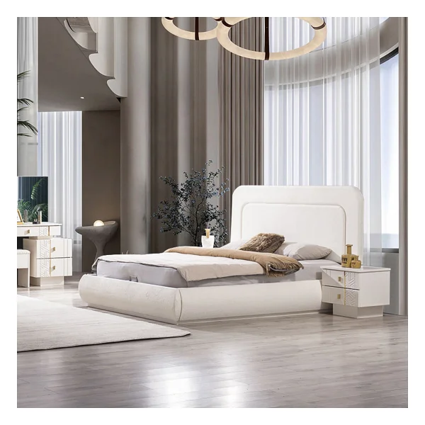 Eymense Elegance 6 Kapaklı Yatak Odası Takımı Mdflam Gövde Membran Kapak - Görsel 2