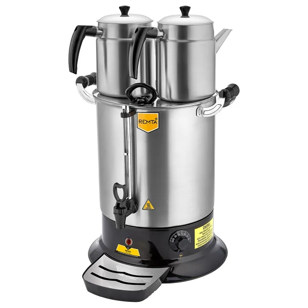 Remta Pt14 Platin Çift Demlikli 17 Lt Çay Makinesi - Görsel 3