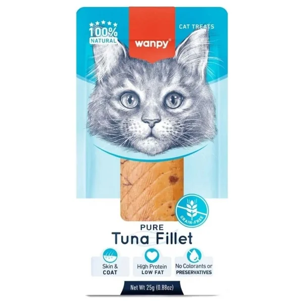 Wanpy Ton Balıklı Fileto 25 gr Kedi Ödül Maması - Görsel 2