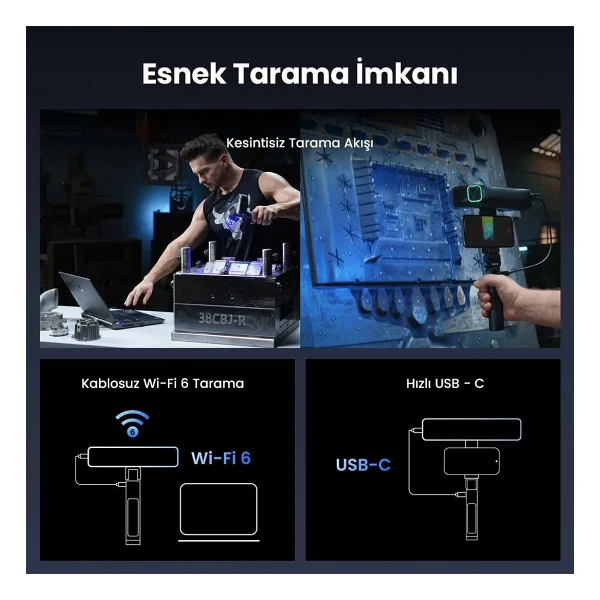 Revopoint Metroy Pro 3d Tarayıcı - Görsel 8