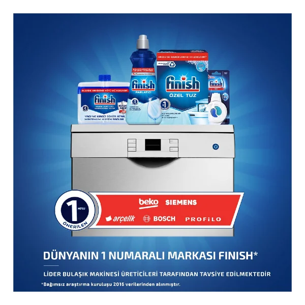 Finish Parlatıcı Limon 400 Ml Bulaşık Makinesi Parlatıcı & Kurutucu Sıvı 400 Ml - Görsel 10