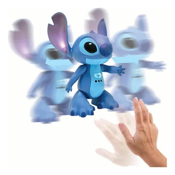Lexibook Disney Stitch Sesli Ve Işıklı Uzaktan Kumandalı İnteraktif Robot 11804 - Görsel 3