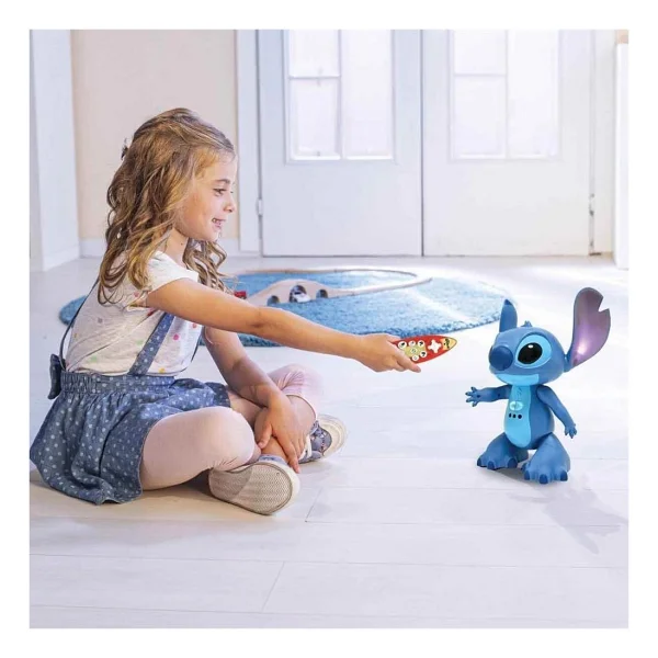 Lexibook Disney Stitch Sesli Ve Işıklı Uzaktan Kumandalı İnteraktif Robot 11804 - Görsel 4